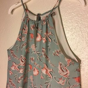Mint Halter Tent Dress